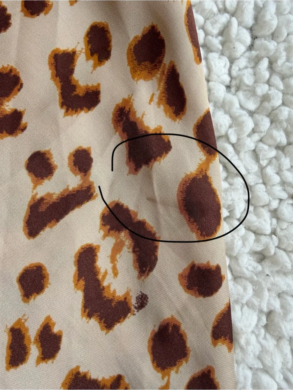 Free People Cheetah Leopard Print Satin Maxi Skirt Size 4